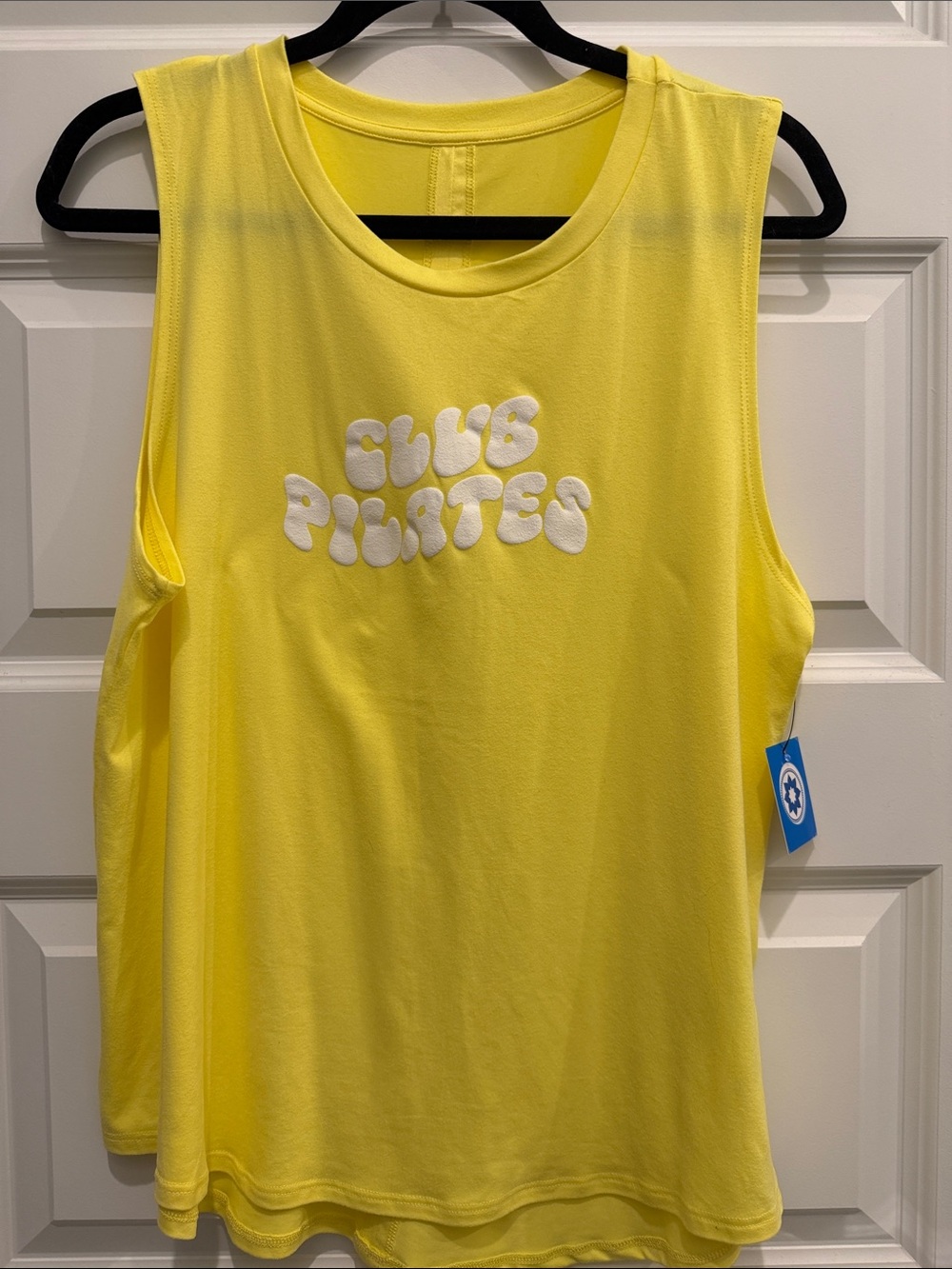 Club Pilates Yellow Performance Tank Top for Women